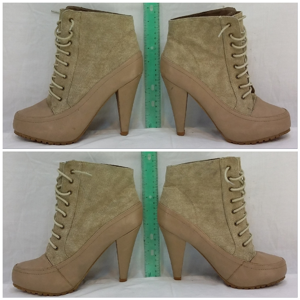 DBDK, Lace Up Booties, size 10 - Picture 3 of 8